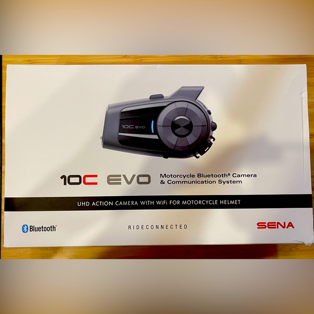 Sena 10C-Evo Bluetooth 4K Camera & HD Speakers Communication System